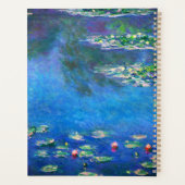 Vintage Waterlelies door Claude Monet Planner (Achterkant)