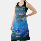 Vintage Waterlelies door Claude Monet Schort (Insitu)