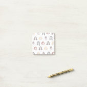Vintage Waterverf Pin-up Plakbriefjes Post-it® Notes (Op bureau)