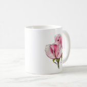 Vintage Waterverf Roos Mok (Voorkant rechts)