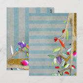 Vintage Waterverf Veggies Briefkaart (Voorkant / Achterkant)