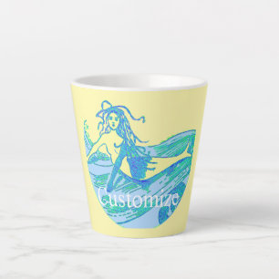 Vintage Waveriding Zeemeermin Thunder_Cove Latte Mok