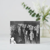 Vintage We willen verbod op bieren Briefkaart (Staand voorkant)