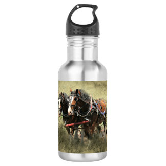 Vintage Weathered Clydesdale Briefkaart Waterfles