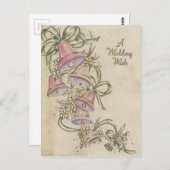 Vintage Weddenschap met cellen Briefkaart (Voorkant / Achterkant)