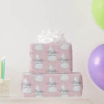 Vintage Weddenschap Stress Bride Persoonlijke Gift Cadeaupapier<br><div class="desc">bruidachtige  trouwjurk met een mooie sluier. Een grote persoonlijke cadeauomslag voor een cadeau van het vrijgezellenfeest,  bachelorette feestjes of huwelijkscadeaus. Aangepast.</div>
