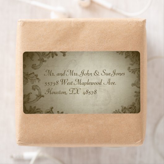Vintage Weddenschapslabel Etiket (Insitu)