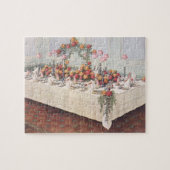 Vintage Wedding Banquet Table Legpuzzel (Horizontaal)