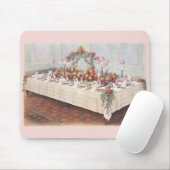 Vintage Wedding Banquet Table Muismat (Met muis)