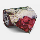 Vintage Wedding, Bride die de bruiloft pakt Stropdas (Opgerold)