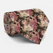 Vintage Wedding Bride Groom Passen getrouwd knippe Stropdas (Opgerold)