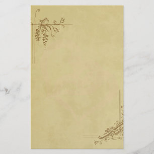 Vintage Wedding Briefpapier
