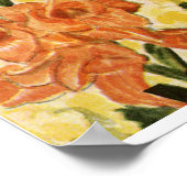 Vintage Wedding Ceremonie met Bride en Groom Poster (Hoek)