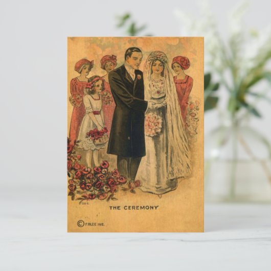 Vintage Wedding Ceremony (Staand voorkant)