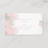 Vintage Wedding Chalkboard - Registry Kaart (Achterkant)