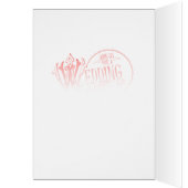 Vintage Wedding Chalkboard - Tabelnummer Kaart (Binnen (Links))