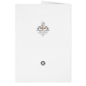 Vintage Wedding Chalkboard - Tabelnummer Kaart (Achterkant)