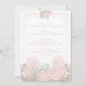 Vintage Wedding Chalkboard - Weddenschap Kaart (Achterkant)