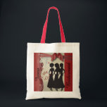 Vintage Wedding Classy Design  | Garnet Red Tote Bag<br><div class="desc">Team Bride Canvas tas. Met een Vintage Wedding Classy Design in een Garnet Red. Een groot geschenk voor je bruidsmeisjes, een dienstmeisje op erewoord of een matron op erewoord, enz. ⭐ Dit product is 100% . Grafiek en/of tekst kunnen worden toegevoegd, verwijderd, verplaatst, aangepast, omringd, geroteerd, enz. 99% van mijn...</div>