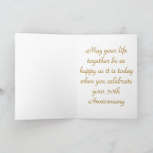 Vintage Wedding Congrats Kaart (Binnen)