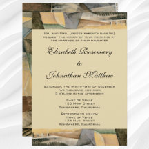 Vintage Wedding, Earth Tones Colors, Cubism Art