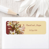 Vintage Wedding Favor Label (Insitu)