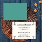 Vintage Wedding Hotel Accommodatie Kaarten