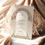 Vintage Wedding Invitations Art Nouveau door Mucha Kaart<br><div class="desc">Art Nouveau Vintage trouwuitnodigingen van Alphonse Mucha in een floreel, romantisch en grillig ontwerp. Victoriaans bloei vult klassieke art decofonts aan. Voer je aangepaste gegevens in en je bent klaar. Als u het ontwerp verder wilt wijzigen, klikt u op de blauwe knop "Aanpassen". Hartelijk dank voor uw aandacht voor mijn...</div>