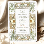 Vintage Wedding Invitations Art Nouveau door Mucha Kaart<br><div class="desc">Art Nouveau Vintage trouwuitnodigingen van Alphonse Mucha in een floreel, romantisch en grillig ontwerp. Victoriaans bloei vult klassieke art decofonts aan. Voer je aangepaste gegevens in en je bent klaar. Als u het ontwerp verder wilt wijzigen, klikt u op de blauwe knop "Aanpassen". Hartelijk dank voor uw aandacht voor mijn...</div>