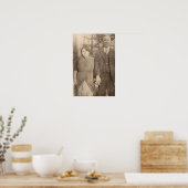 Vintage Wedding Jubileum Poster (Keuken)