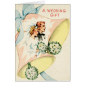 Vintage Wedding-kaartje (Voorkant)