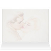 Vintage Wedding Kiss, Soldaat en Bride (Binnen Horizontaal (Boven))