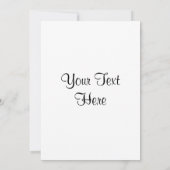 Vintage Wedding - Onze gelukkige dag! Kaart (Achterkant)