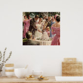 Vintage Wedding Poster (Keuken)