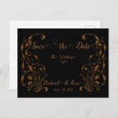 Vintage Wedding Romantic Steampunk Fairytale Briefkaart (Voorkant / Achterkant)