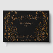 Vintage Wedding Romantic Steampunk Fairytale Gastenboek (Voorkant)
