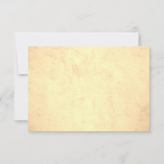  Vintage Wedding  RSVP Kaartje (Achterkant)