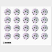 Vintage Wedding Sticker (Vel)