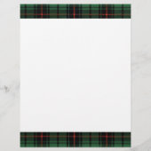 Vintage Wedding, Tartan Davidson Modern Pattern (Achterkant)