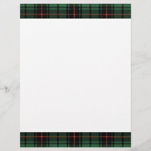 Vintage Wedding, Tartan Davidson Modern Pattern (Achterkant)