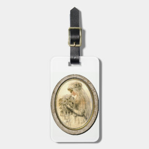 Vintage Wedding Theme Bride Bagagelabel