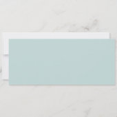 Vintage Wedding Ticket Invitation IV — 40 jaar Kaart (Achterkant)