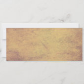 Vintage Wedding Ticket Uitnodiging IV — tijdperk 4 (Achterkant)