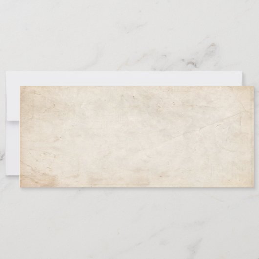 Vintage Wedding Ticket Uitnodigingen I (Achterkant)