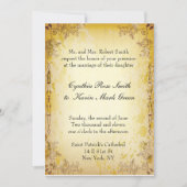 Vintage Wedding Uitnodiging (Voorkant)