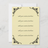 Vintage Wedding, Victoriaans Bride Bridal-portret (Achterkant)