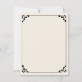 Vintage Wedding Voorstel, Love and Romance (Achterkant)