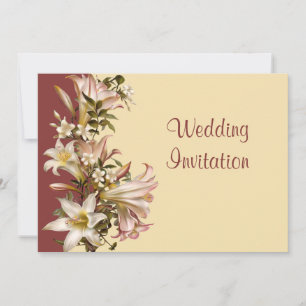 Vintage Wedding Vow Renewal Uitnodiging