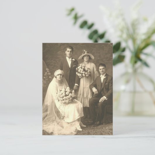 Vintage Weddings (11) Briefkaart (Staand voorkant)