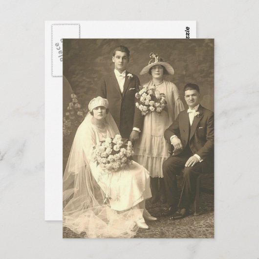 Vintage Weddings (11) Briefkaart (Voorkant / Achterkant)